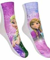 Frozen meisjes sokken pak roze