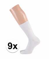 Witte dames sokken paar maat 10091343