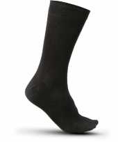 X stuks katoenen sokken kariban volwassenen zwart maat 10201325