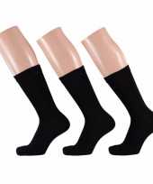 Zwarte dames sokken paar maat 10186956